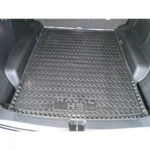 Килимок в багажник Haval H5 2024- гумовий, чорний (AVTO-Gumm)