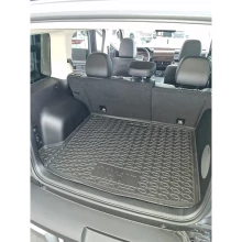 Коврик в багажник Haval H7 2026- резиновый, чёрный (AVTO-Gumm)