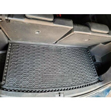 Автомобильный коврик в багажник Volkswagen Atlas 2016- 7 мест короткий (AVTO-Gumm)