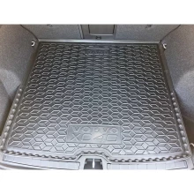 Коврик в багажник Volvo XC40 Recharge 2020- резиновый, чёрный (AVTO-Gumm)