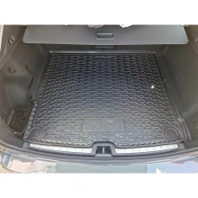 Коврик в багажник Volvo XC60 2017- резиновый, чёрный (AVTO-Gumm)