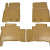 Автомобильные коврики в салон Lexus LX 570 2012- бежевые (AVTO-Gumm)