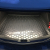Автомобільний килимок в багажник Ford Mondeo 4 2007- Sd/Hb (полноразмерная запаска) (Avto-Gumm)