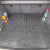 Автомобильный коврик в багажник Audi A4 (B9) 2016- Universal (Avto-Gumm)