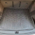 Автомобильный коврик в багажник Audi Q4 e-tron 2021- верхняя полка (AVTO-Gumm)