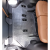 Коврики в салон Infiniti QX80 2018- 7 мест, 3-й ряд резиновые, чёрные (AVTO-Gumm)