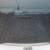 Автомобильный коврик в багажник Chevrolet Bolt EV 2016- нижняя полка (Avto-Gumm)