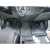 Коврики в салон Ford Transit (mk7) 2014- 1+1 резиновые, чёрные (AVTO-Gumm)