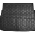 Автомобільний килимок в багажник Hyundai Accent (RB) 2011- цельная спинка (Avto-Gumm)