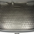 Автомобильный коврик в багажник Skoda Rapid 2013- Spaceback (Avto-Gumm)