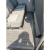 Коврики в салон Ford Transit (mk7) 2014- 1+2, 2-й ряд, Double Cab, из 2 частей резиновые, чёрные (AVTO-Gumm)
