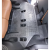 Коврики в салон Infiniti QX80 2018- 7 мест, 3-й ряд резиновые, чёрные (AVTO-Gumm)