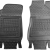 Передние коврики в автомобиль MG Maxus T60 (AVTO-Gumm)