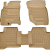 Автомобильные коврики в салон Nissan X-Trail (T30) 2001- бежевые (AVTO-Gumm)