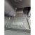 Коврики в салон Renault Trafic 3 2022- 1+2, пассажирский резиновые, чёрные (AVTO-Gumm)