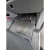 Коврики в салон Ford Custom 2023- 1+2 резиновые, чёрные (AVTO-Gumm)