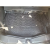 Килимок в багажник Nissan Versa Note 2013-2019 верхня полиця, нижня полиця гумовий, чорний (AVTO-Gumm)