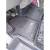Коврики в салон Ford Custom 2023- 1+2 резиновые, чёрные (AVTO-Gumm)