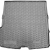Автомобільний килимок в багажник Volvo XC90 2015- (AVTO-Gumm)