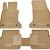 Автомобильные коврики в салон BMW 5 (E60) 2003-2010 бежевые (AVTO-Gumm)