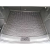 Коврик в багажник Renault Duster 2025- 2WD/4WD (МКПП), высокий пол резиновый, чёрный (AVTO-Gumm)