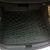 Автомобильный коврик в багажник Seat Altea XL 2006- верхняя полка (Avto-Gumm)