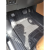Коврики в салон Infiniti QX80 2018- 7 мест (3 ряда) резиновые, чёрные (AVTO-Gumm)
