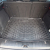 Автомобильный коврик в багажник Peugeot 207 2006- (Avto-Gumm)