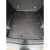Коврик в багажник Haval H5 2024- резиновый, чёрный (AVTO-Gumm)
