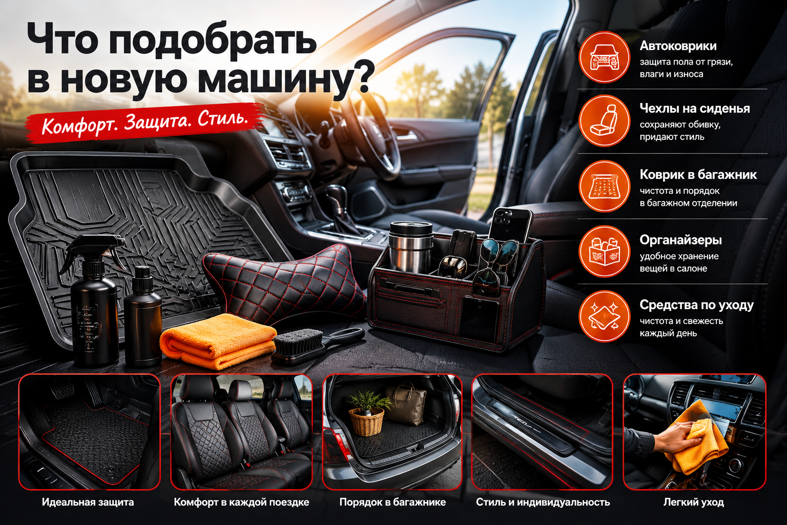 Що підібрати до нової машини