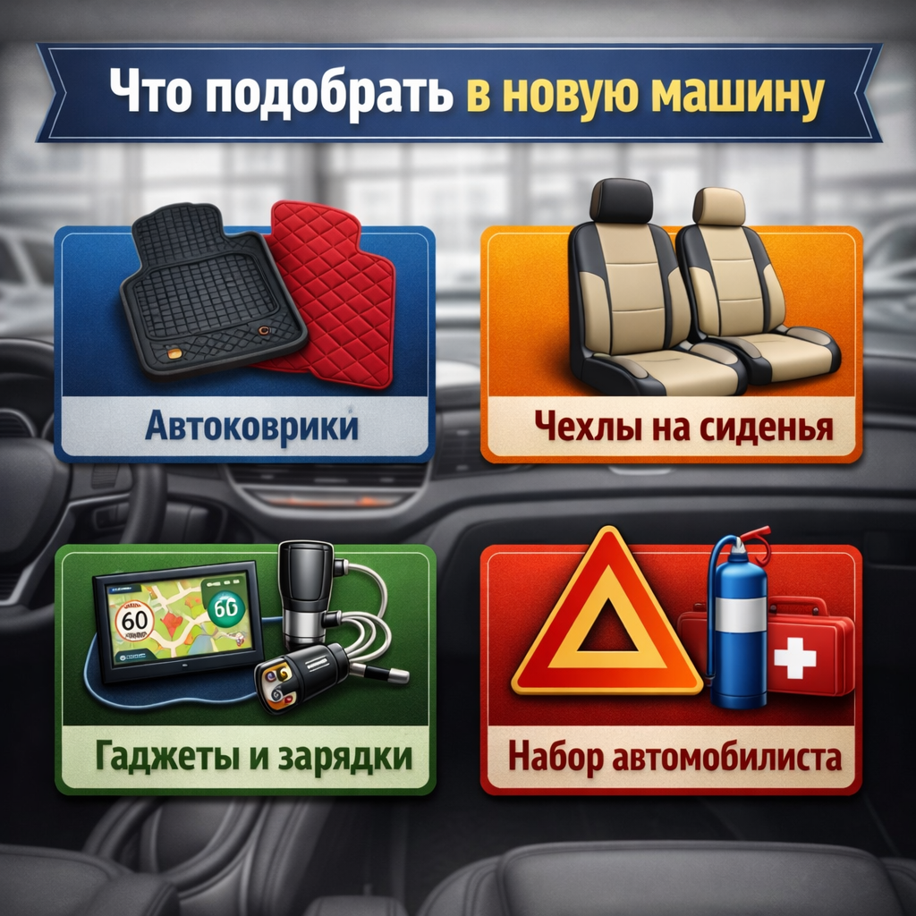 Що підібрати до нової машини