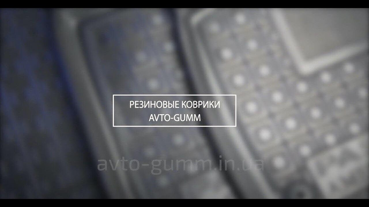 Водительский коврик в салон ВАЗ Lada Kalina 04-/Granta 11- (Avto-Gumm)